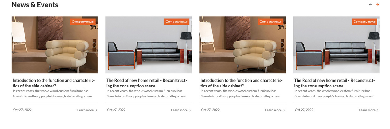 深圳盈进家具有限公司网站案例 深圳盈进家具有限公司网站案例